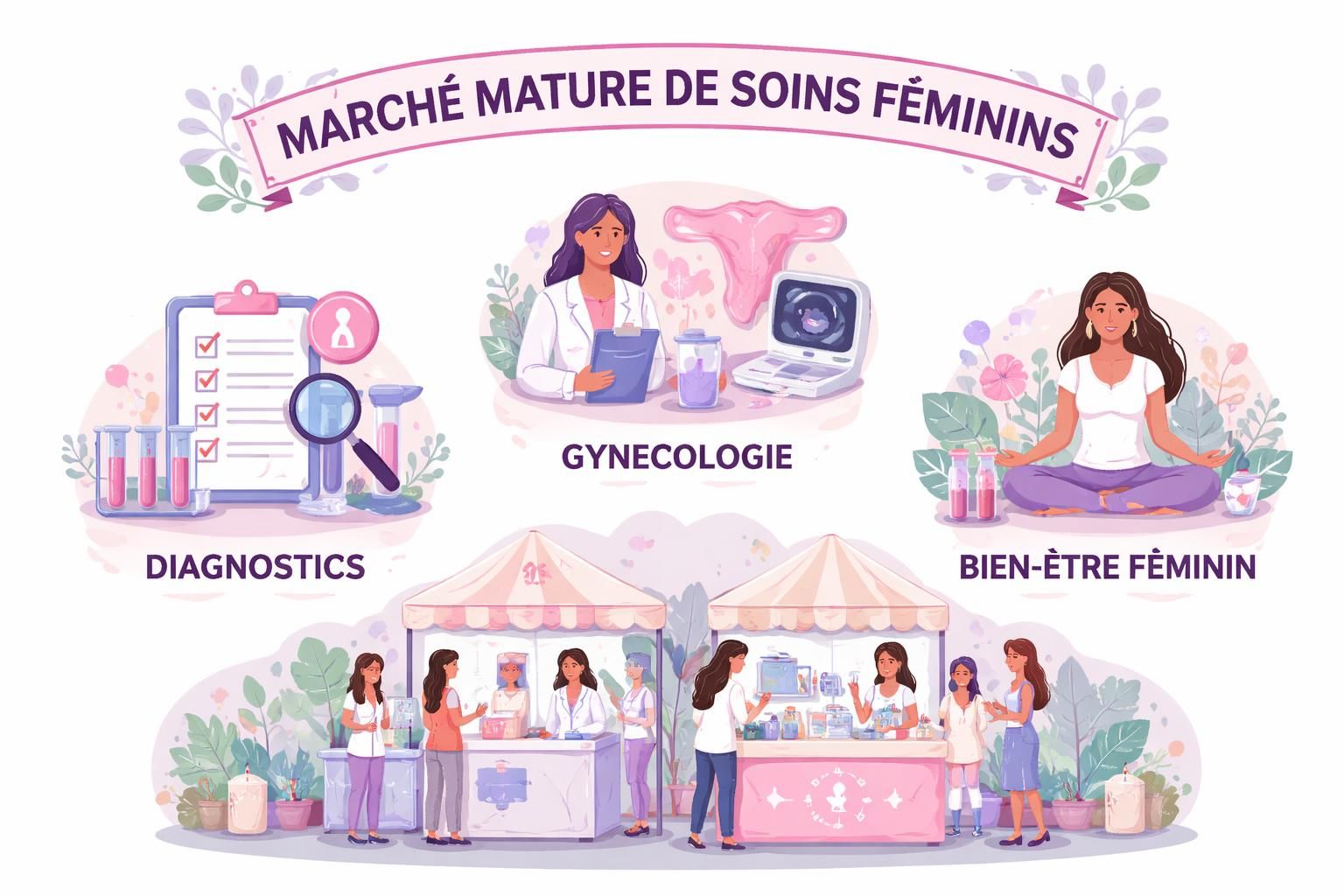 découvrez comment la santé des femmes, un marché mature, génère 100 milliards de dollars de sorties selon un rapport récent, analysant les tendances et opportunités clés.