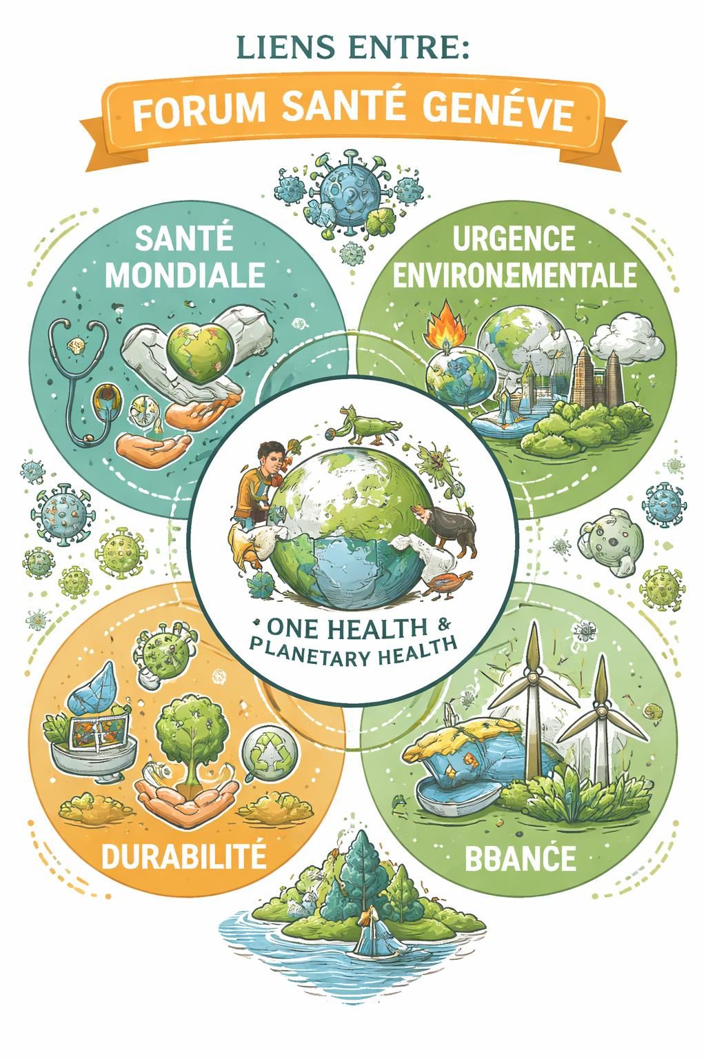 participez au forum de la santé de genève 2022 : une rencontre clé pour relever les défis mondiaux de la santé face à l'urgence environnementale.