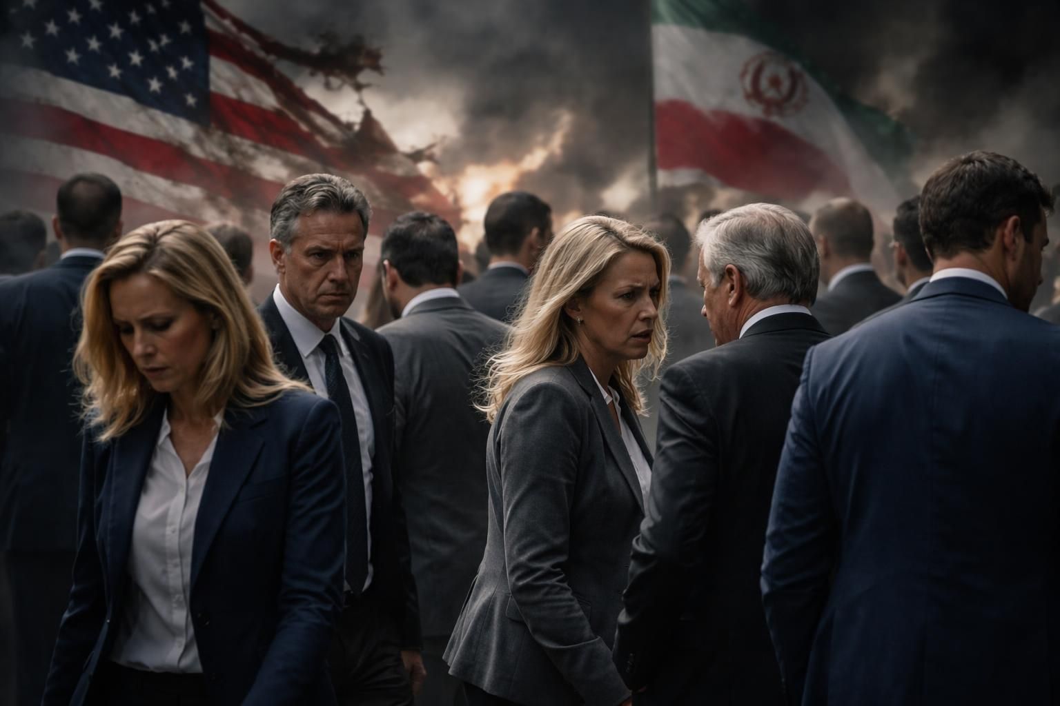 analyse des divisions internes au sein du camp trump face à la guerre en iran, marquées par des conflits, des démissions et des silences éloquents.
