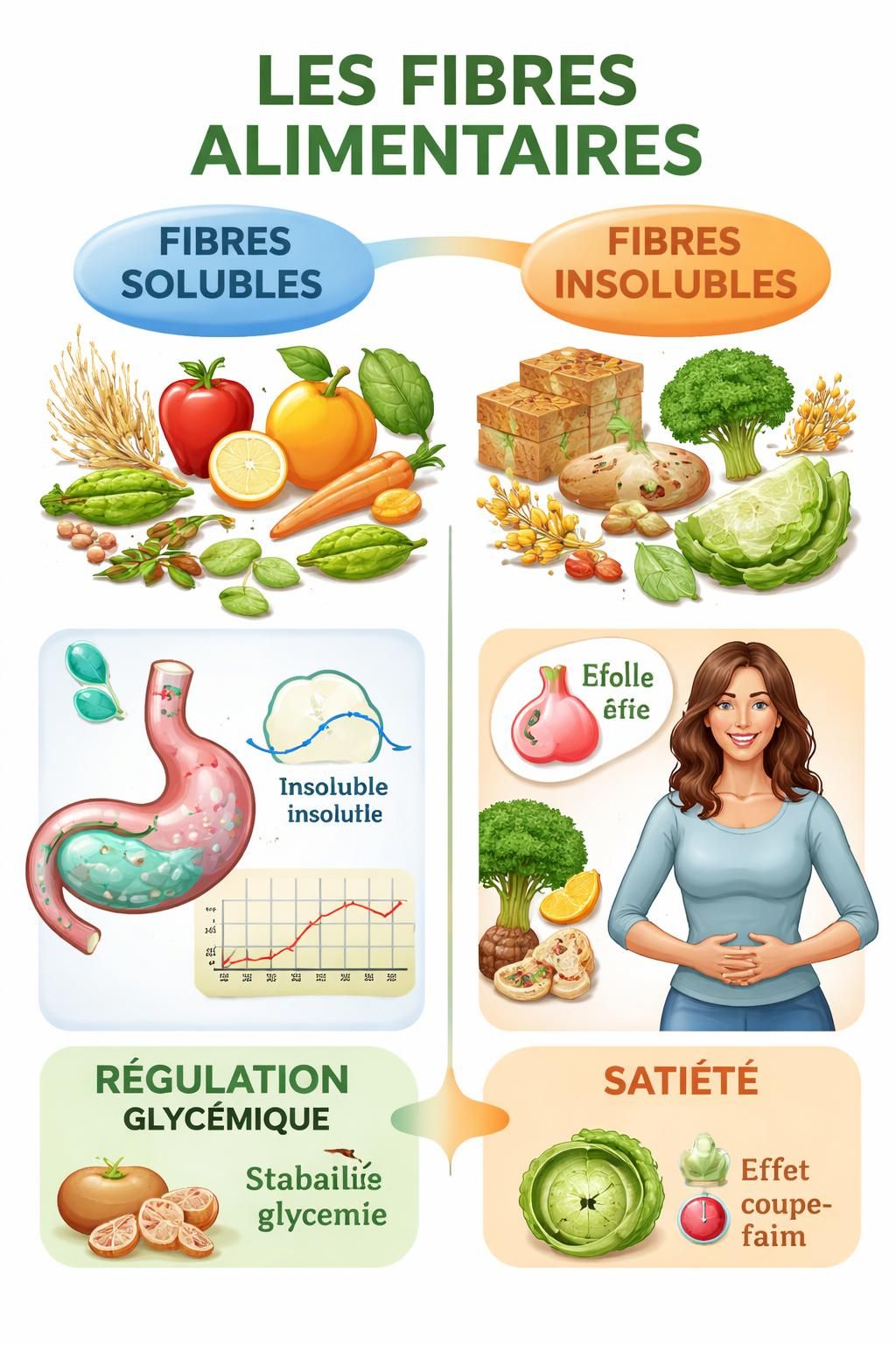 découvrez comment les fibres alimentaires jouent un rôle essentiel dans la gestion du poids en favorisant la satiété et le bien-être digestif.