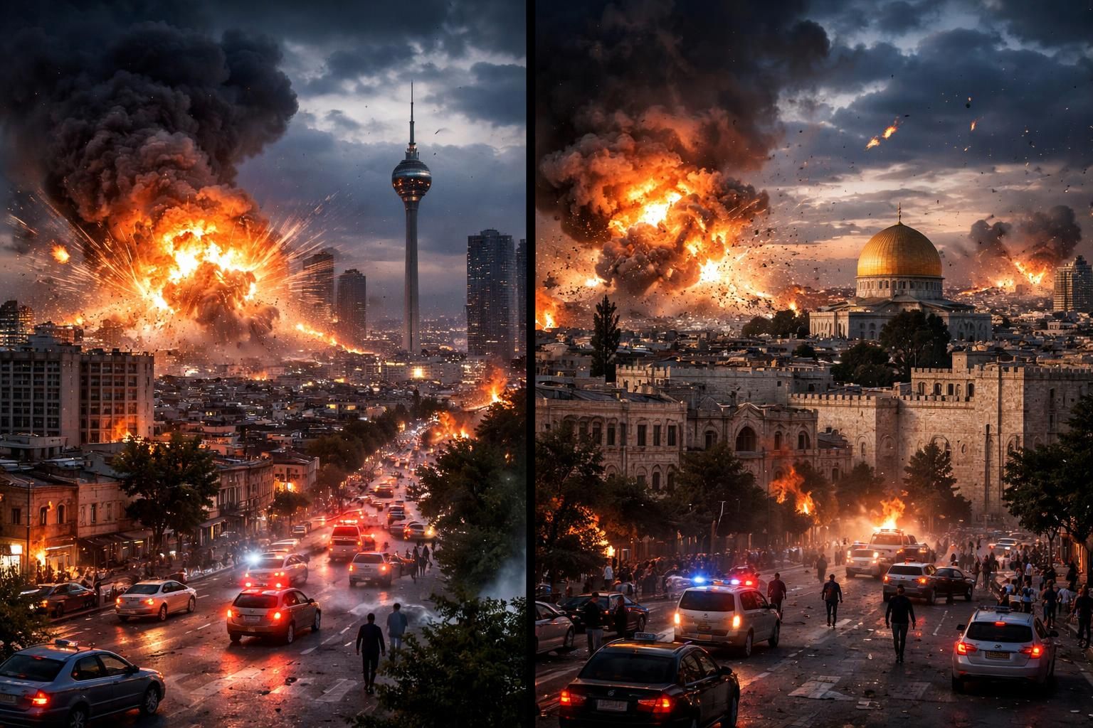 analyse approfondie des récentes séries d'explosions à téhéran et jérusalem, explorant les causes sous-jacentes et les conséquences géopolitiques majeures.