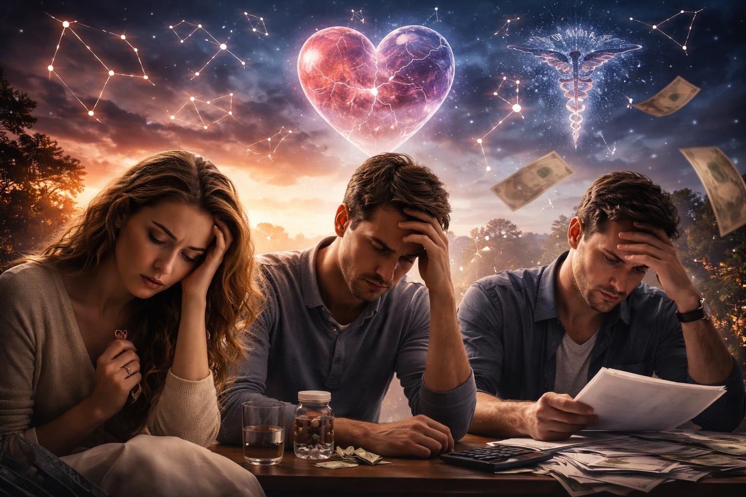 découvrez l'astrologie du jeudi 23 avril et les signes du zodiaque qui feront face à des défis majeurs en amour, santé et finances, souvent sans en avoir conscience.
