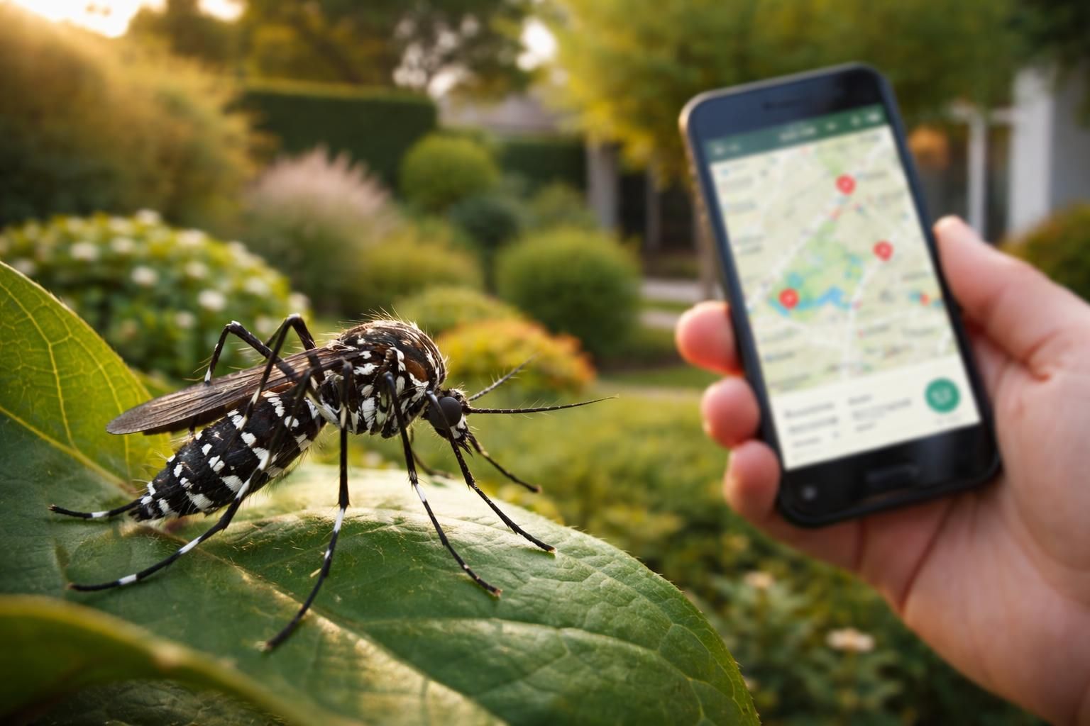 découvrez comment lutter contre le moustique tigre, responsable de 80 % des nids dans les jardins, grâce à une application française innovante qui vous aide à les localiser et à les contrôler efficacement.