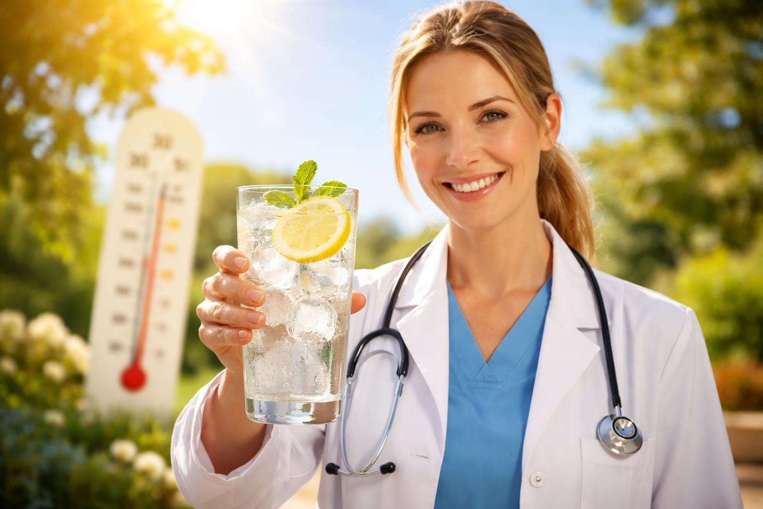 découvrez pourquoi, selon une médecin, cette boisson fraîche hydrate mieux que l'eau lorsqu'il fait plus de 30°c, pour rester bien hydraté en période de forte chaleur.