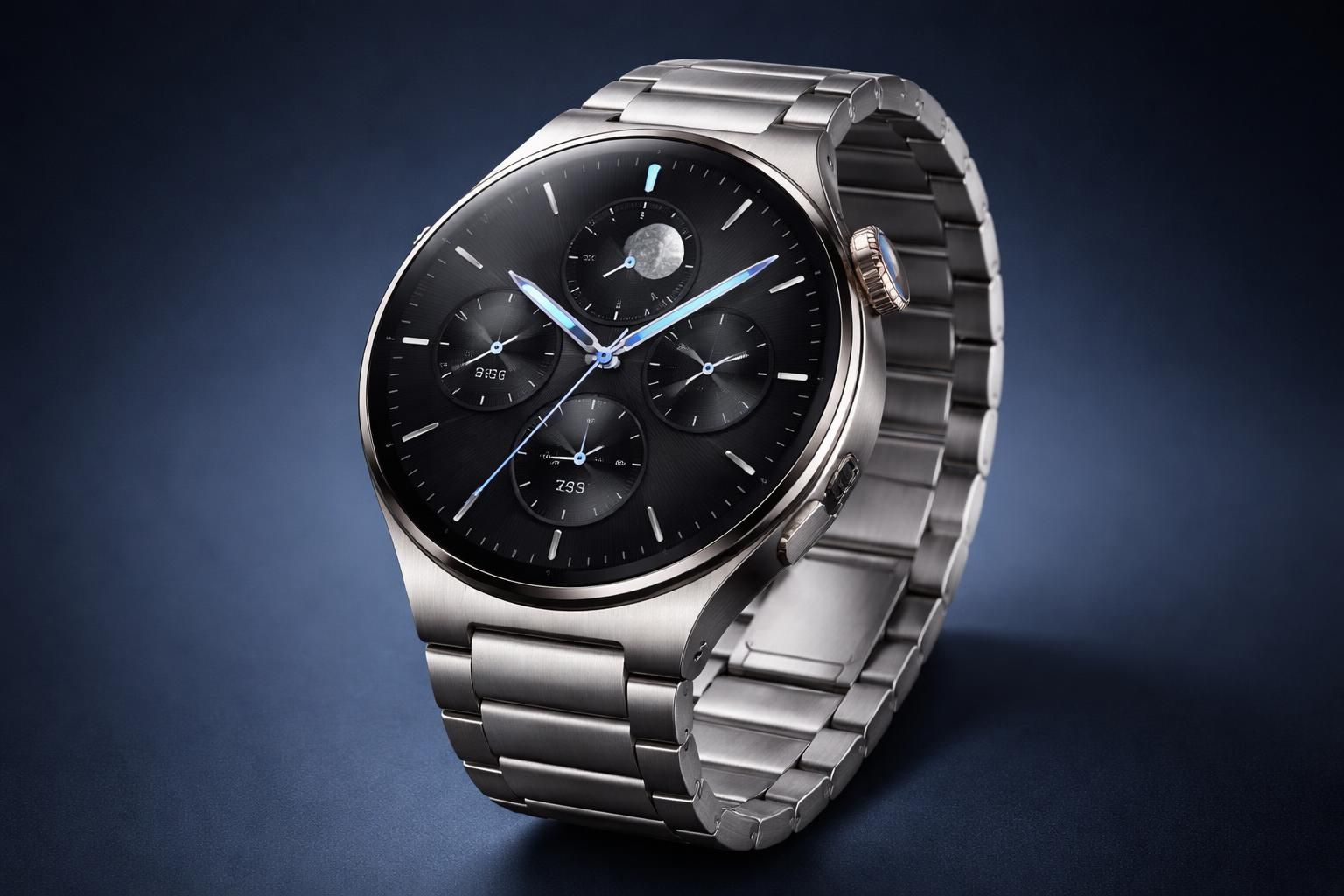 profitez de notre promotion exceptionnelle huawei et économisez 250 € sur la watch 5 raffinée avec bracelet en titane. alliez élégance et technologie au meilleur prix !