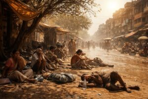 en inde, les canicules meurtrières causent des dizaines de milliers de décès, une crise grave négligée par les autorités malgré son impact dévastateur.