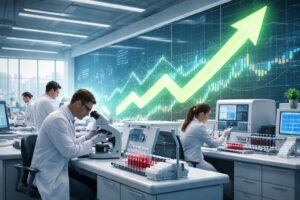 guardant health voit ses actions s'envoler après l'approbation par la fda de son test sanguin révolutionnaire, marquant une avancée majeure dans le diagnostic médical.