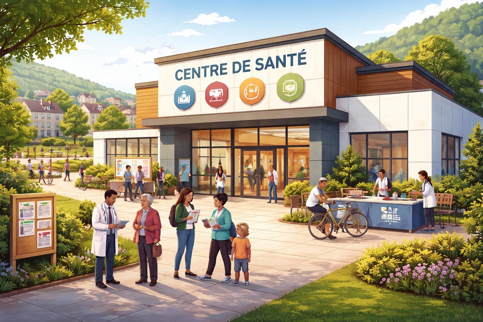 découvrez comment le conseiller délégué considère le centre de santé comme un pilier central de son mandat, mettant en lumière son importance et son rôle clé dans la communauté.